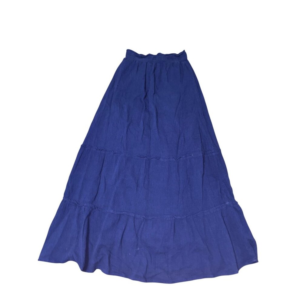 Old Navy Small Blue Boho Flowing Dress With Liner - Picture 5 of 5